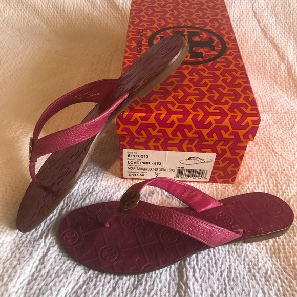 Tory Burch Shoes - Tory Burch Thora Tumbled Leather Sandal